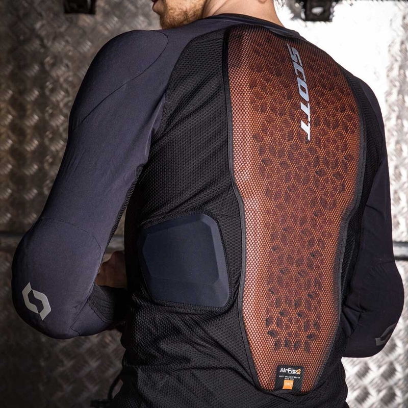 Protezione per il corpo SCOTT Softcon Air nero-grigio