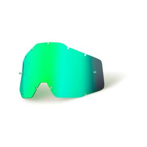 Plexi verde cromato per occhiali da bambino 100% Accuri/Strata