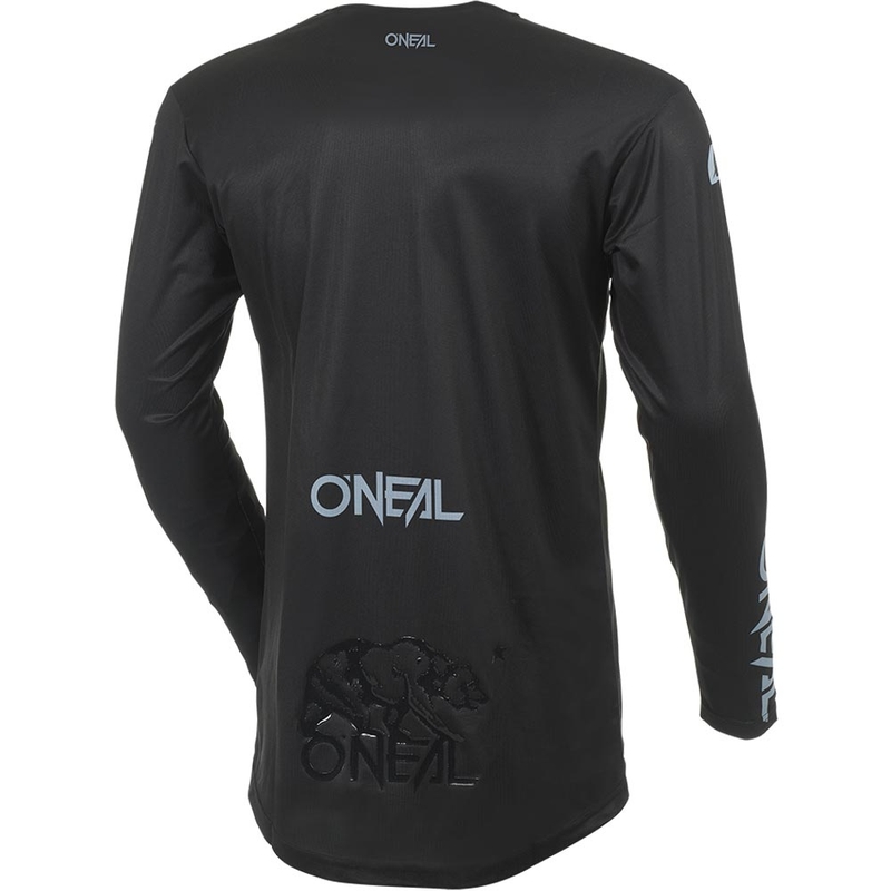 Maglia da motocross nera O'Neal Mayhem Solid