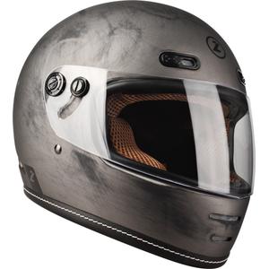 Casco moto integrale Lazer Oroshi Cafe Racer nero-marrone Saldi