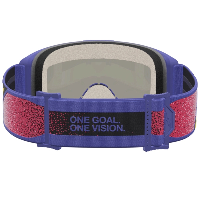 Occhiali da motocross Alpinestars Vision 5 Drag rosso-viola