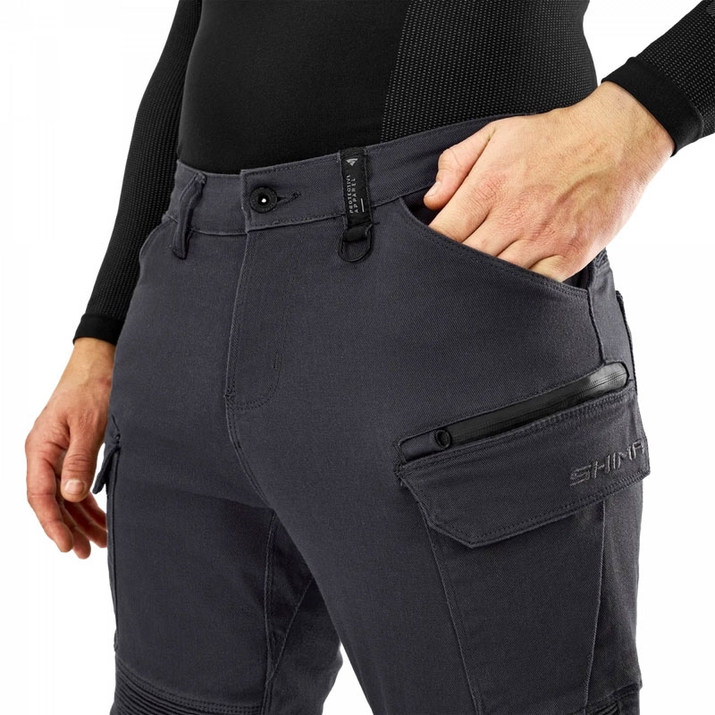Pantaloni da moto Shima Giro 3.0 estesi, grigi