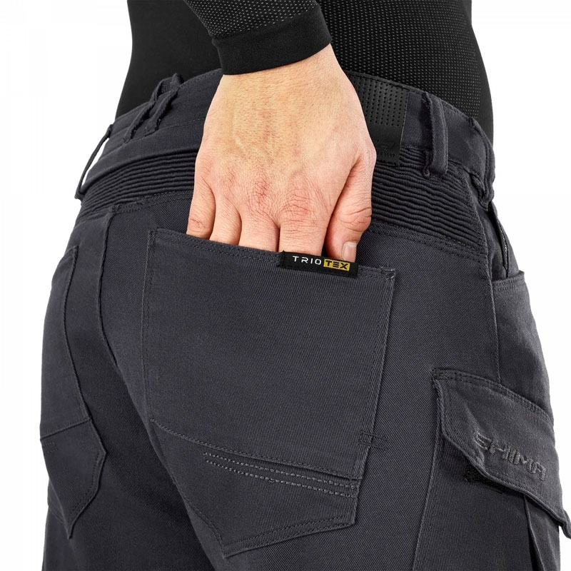 Pantaloni da moto Shima Giro 3.0 estesi, grigi