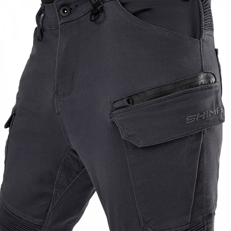Pantaloni da moto Shima Giro 3.0 estesi, grigi