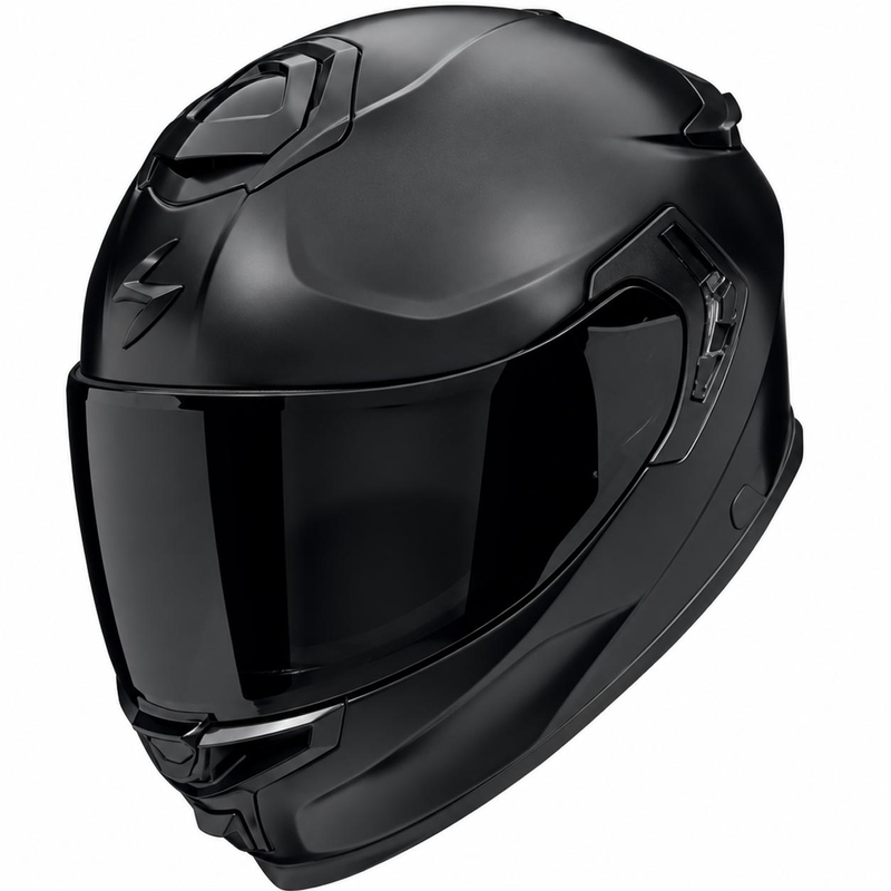Casco integrale da moto Scorpion EXO-GT SP Air Solid nero perla opaco-nero