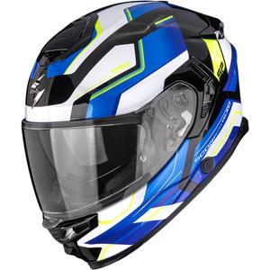 Casco integrale da moto Scorpion EXO-GT SP Air Arkon nero-bianco-blu
