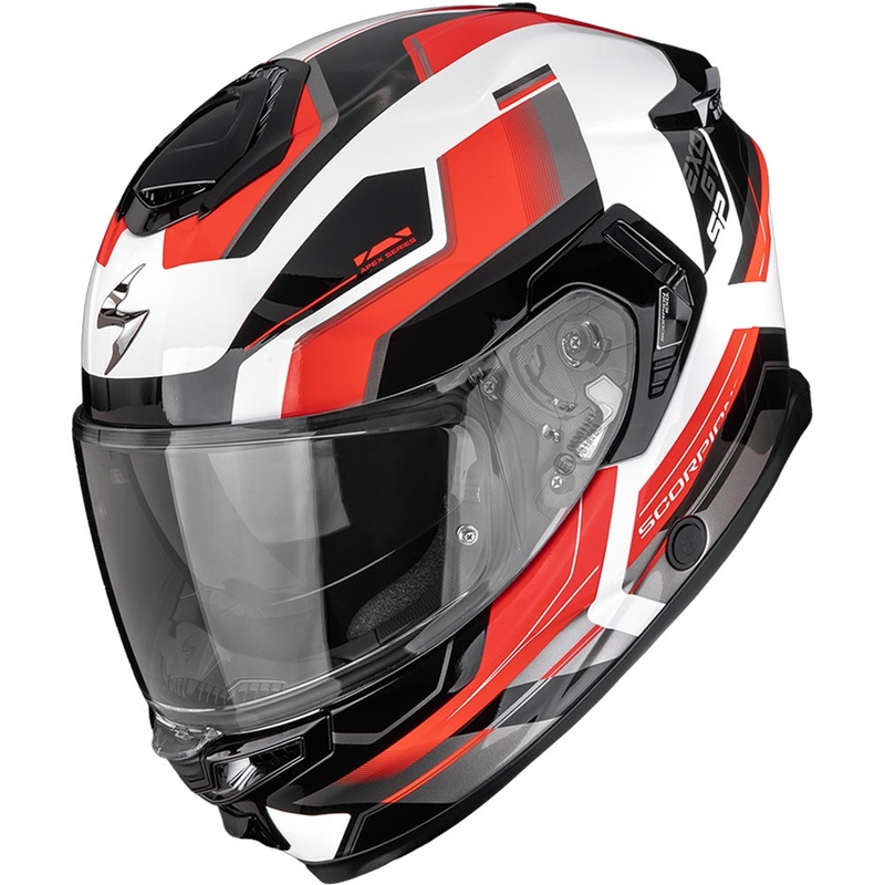 Casco integrale da moto Scorpion EXO-GT SP Air Arkon bianco-rosso
