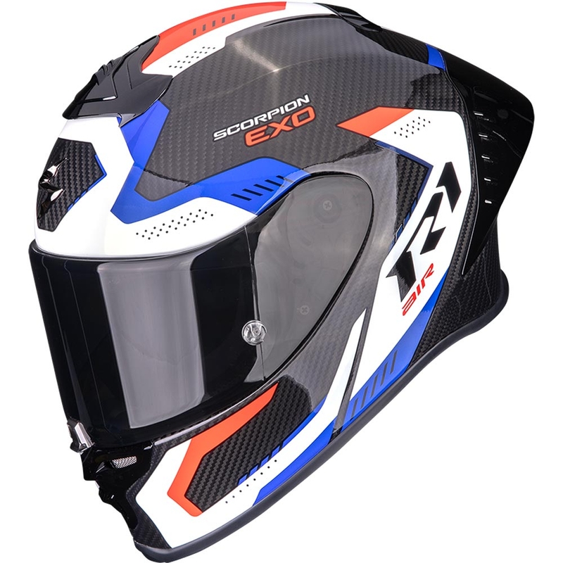 Casco integrale da moto Scorpion EXO-R1 EVO II Air Propel nero-bianco-rosso