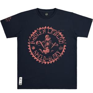 Maglietta Yakuza Premium Hellrider BL 303 blu scuro