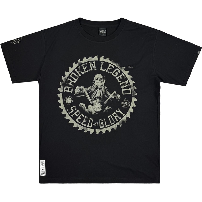 Maglietta Yakuza Premium Hellrider BL 303 nera