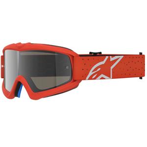 Occhiali da motocross Alpinestars Vision Youth Vesta per bambini, colore arancione-argento.