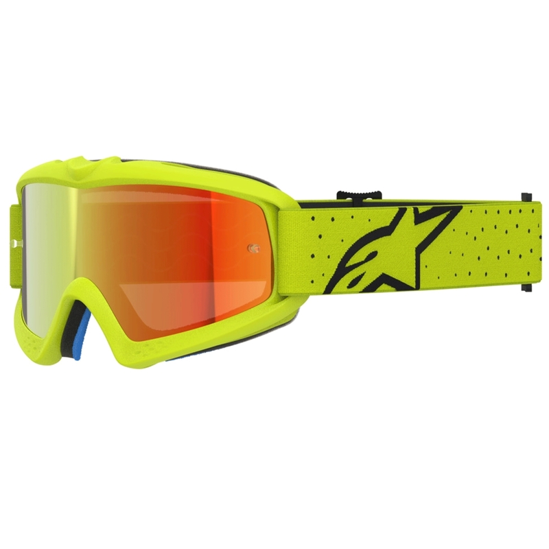 Occhiali da motocross per bambini Vision Youth Vesta giallo fluo-nero