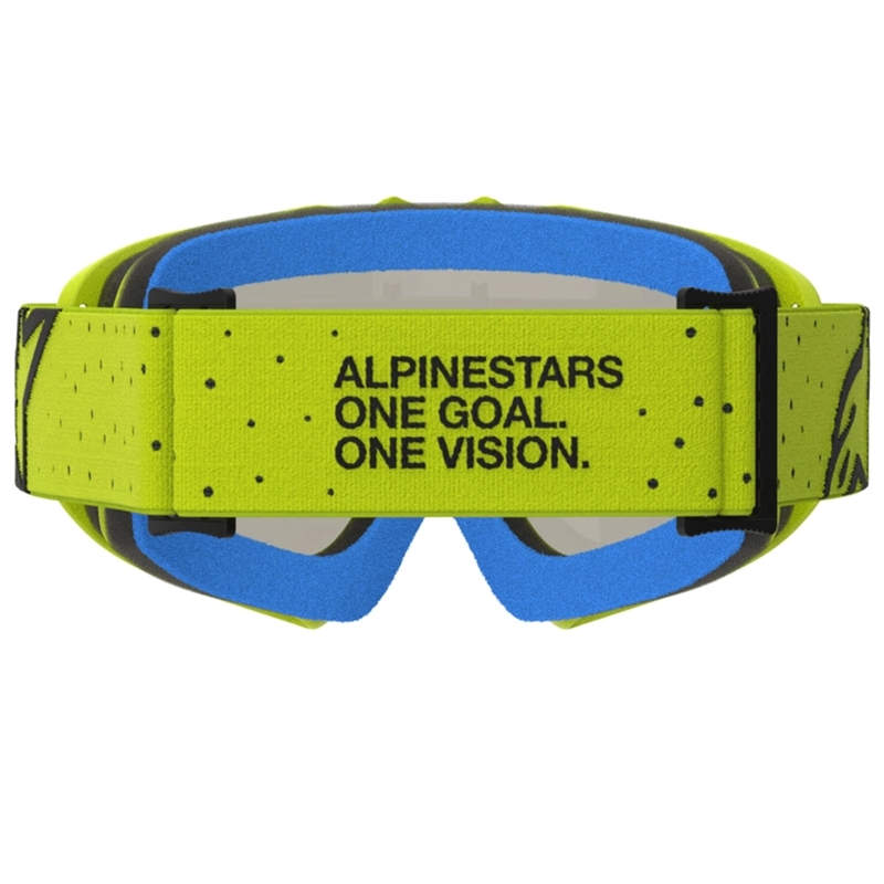 Occhiali da motocross per bambini Vision Youth Vesta giallo fluo-nero