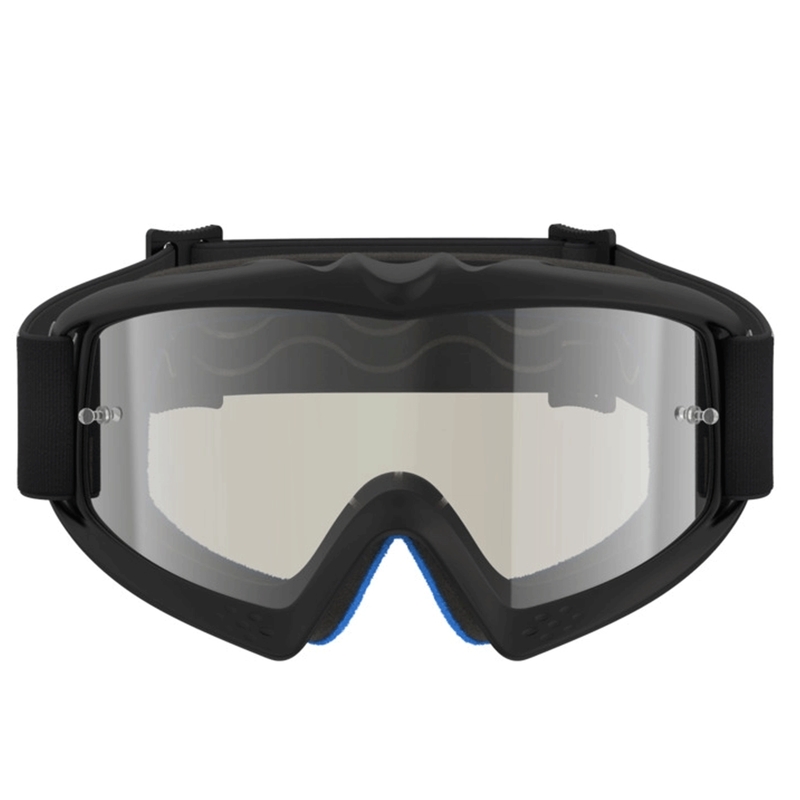Occhiali da motocross Alpinestars Vision Youth Atrox per bambini, neri e argento