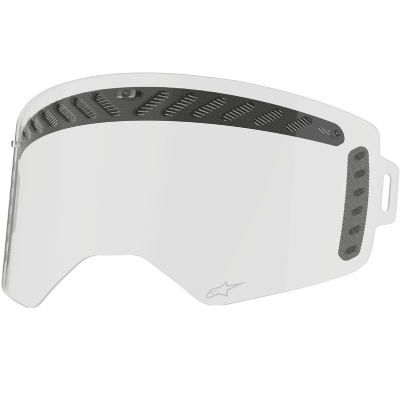 Visiera trasparente modulante ventilata per occhiali Alpinestars Supertech