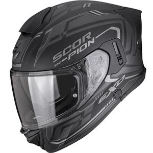 Casco integrale da moto Scorpion EXO-530 Air Slope nero opaco-argento