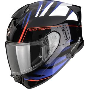 Casco integrale da moto Scorpion EXO-530 Air Tigris nero-blu-bianco