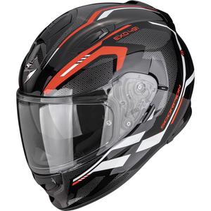 Casco integrale da moto Scorpion EXO-491 KRYPTA nero-rosso-bianco