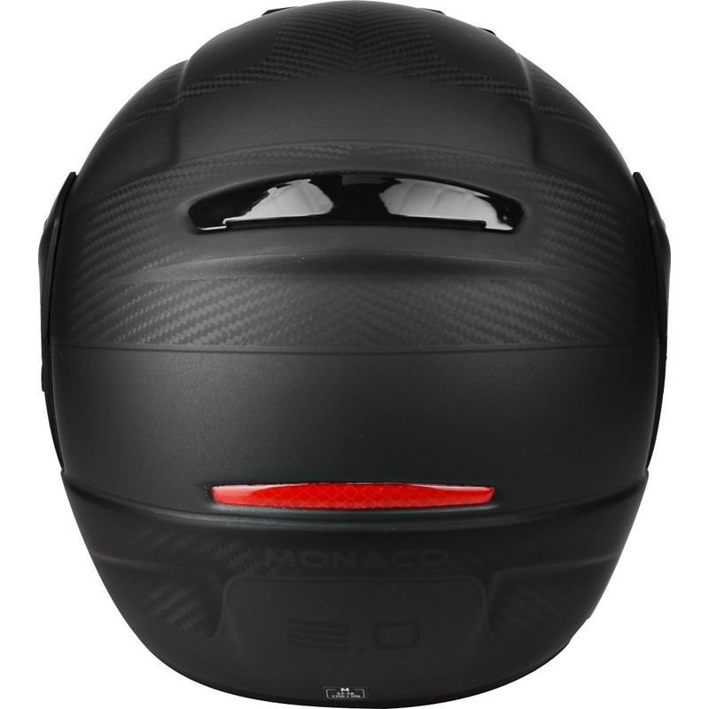 Casco moto Lazer Monaco Evo 2.0 nero opaco ribaltabile Saldi