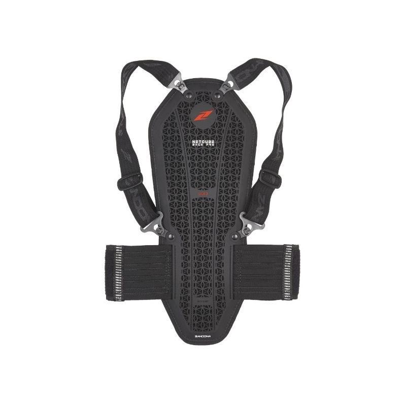 Protezione della colonna vertebrale Zandona Netcube Back Pro X6 nero 158-167 cm