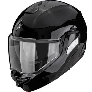 Casco da moto modulare Scorpion EXO-TECH II Solid, nero