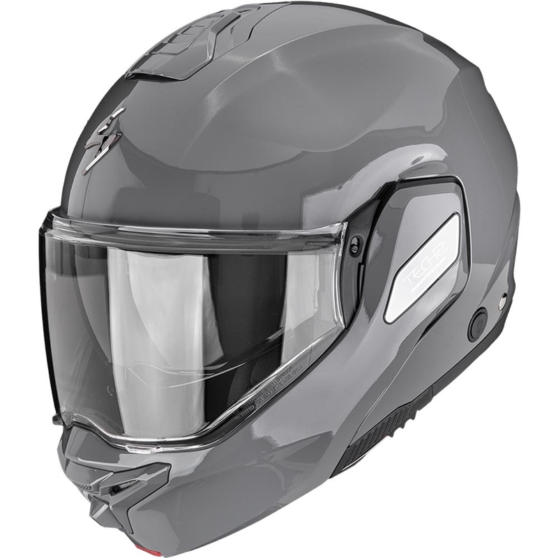 Casco modulare da moto Scorpion EXO-TECH II Solid grigio cemento