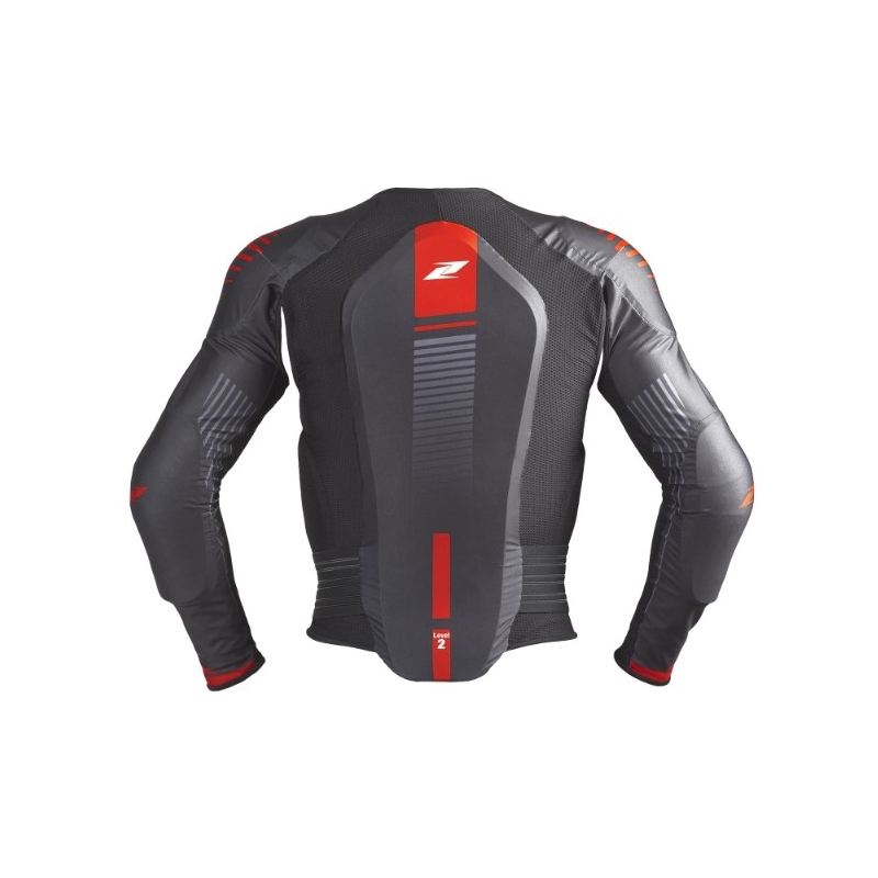 Protezione corpo Zandona Action X6 nero-rosso 160-169 cm