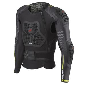 Protezione corpo Zandona Netcube X7 nero-giallo fluo 170-179 cm