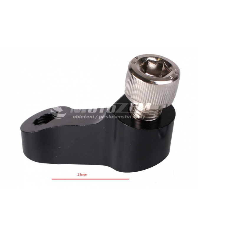 Adattatore universale per prolunga specchio R-TOOL M8 nero