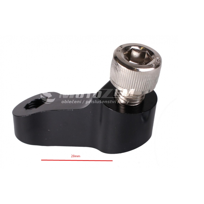 Adattatore universale per prolunga specchio R-TOOL M10 nero Saldi