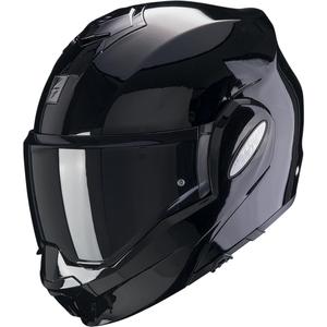 Casco da moto modulare Scorpion EXO-TECH Lite Solid nero