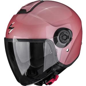 Casco da moto aperto Scorpion EXO-CITY II Solid rosa metallizzato