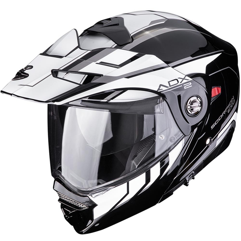 Casco da moto Enduro Scorpion ADX-2 Walt bianco e nero