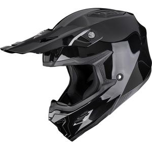 Casco da motocross Scorpion SMX-10 Solid nero