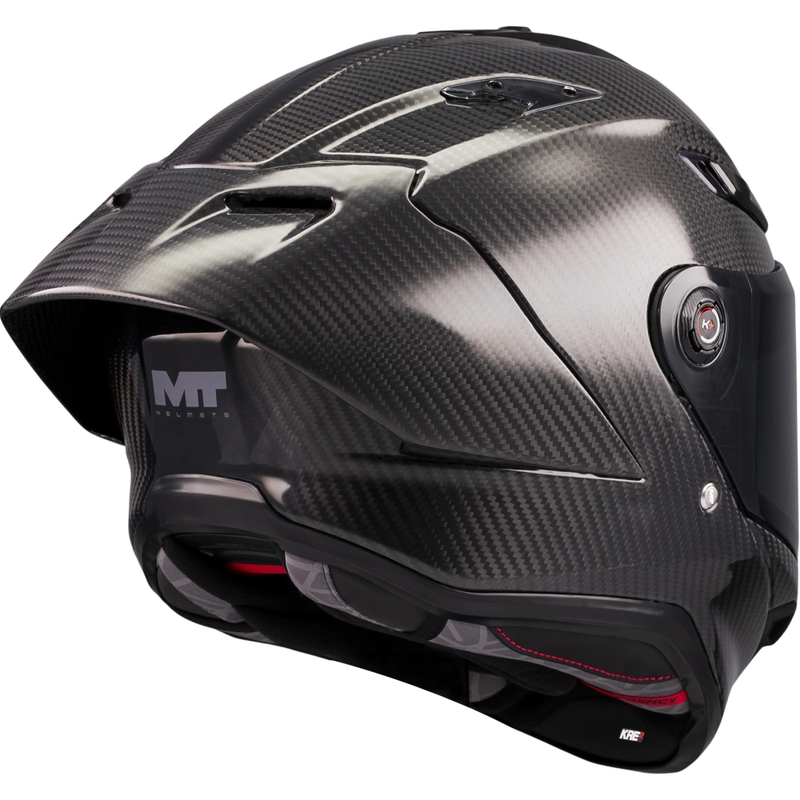 Casco integrale da moto MT KRE 2 PLUS FIM Racing #2 Carbonio nero