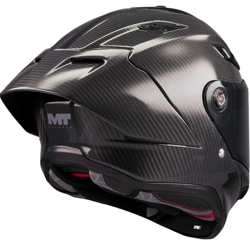 Casco integrale da moto MT KRE 2 PLUS Pure A1 nero