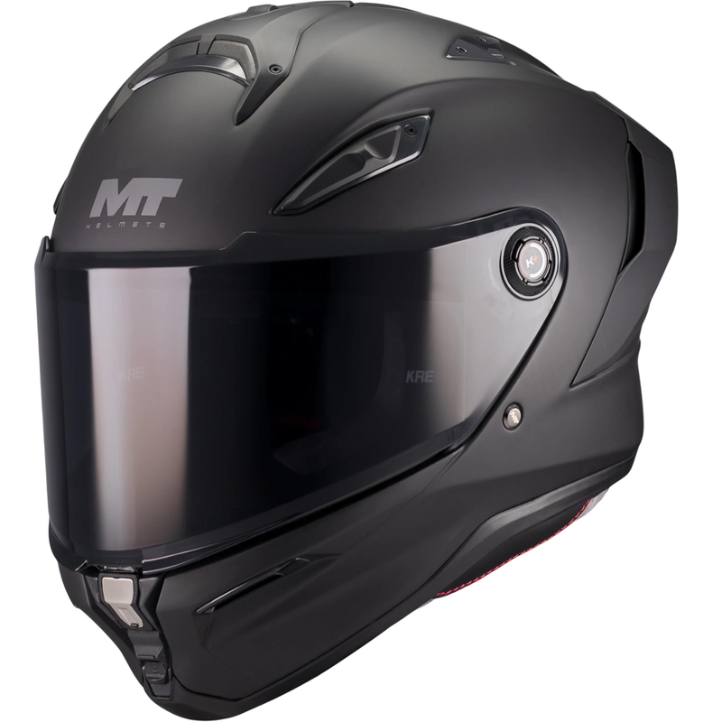 Casco integrale da moto MT KRE 2 Pure A1 nero opaco
