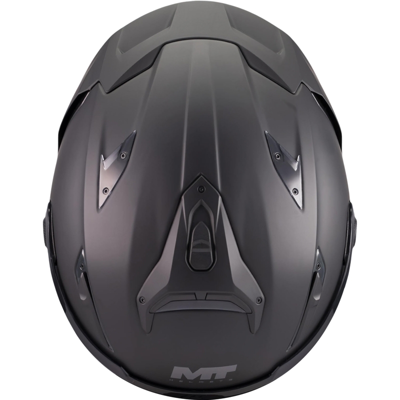 Casco integrale da moto MT KRE 2 Pure A1 nero opaco