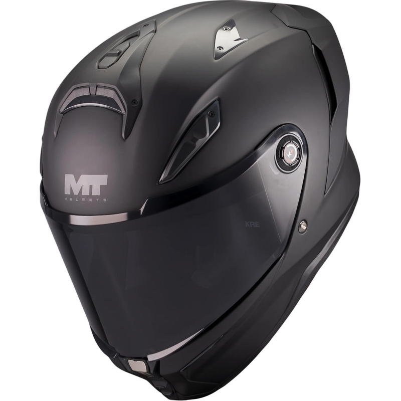 Casco integrale da moto MT KRE 2 Pure A1 nero opaco