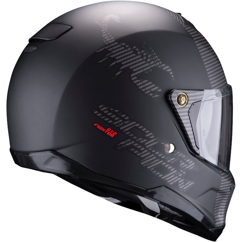 Integrální přilba Scorpion EXO-HX1 Hostium černo-stříbrná