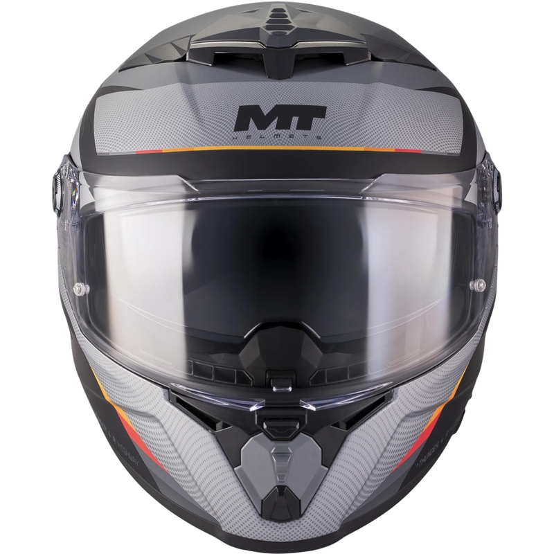 Casco integrale da moto MT Thunder 4 R SV Highway B5 grigio opaco-nero