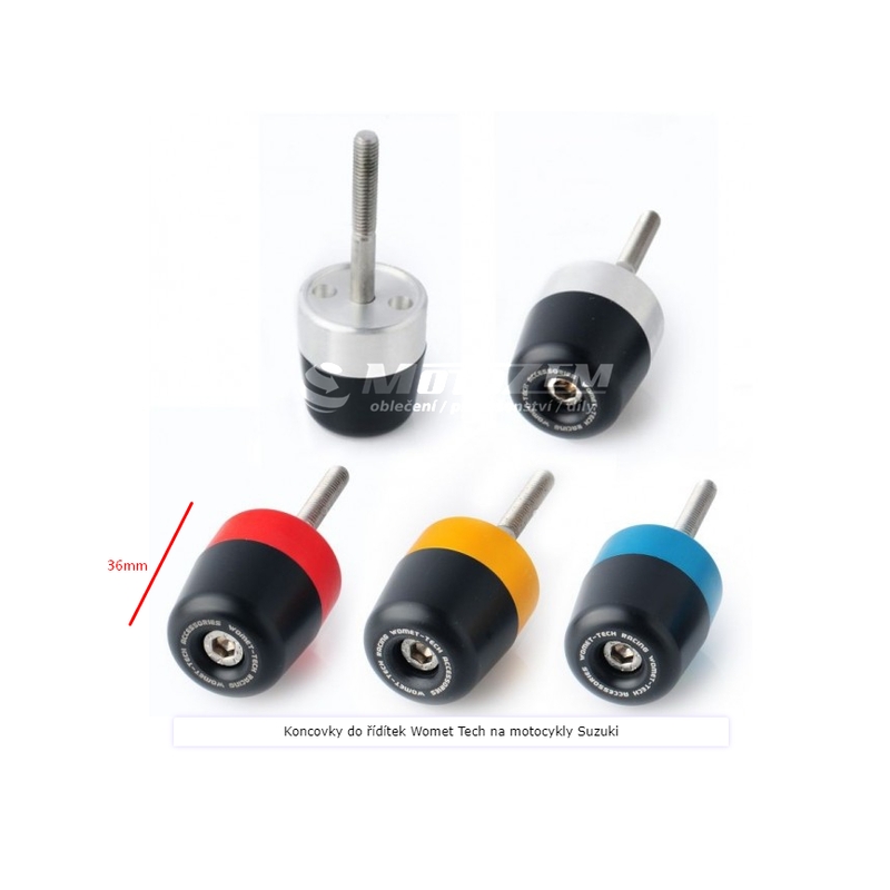 Koncovky do řídítek Womet Tech na motocykly Suzuki výprodej