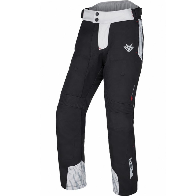 Pantaloni da moto RSA Dakar 2 nero-grigio-nero