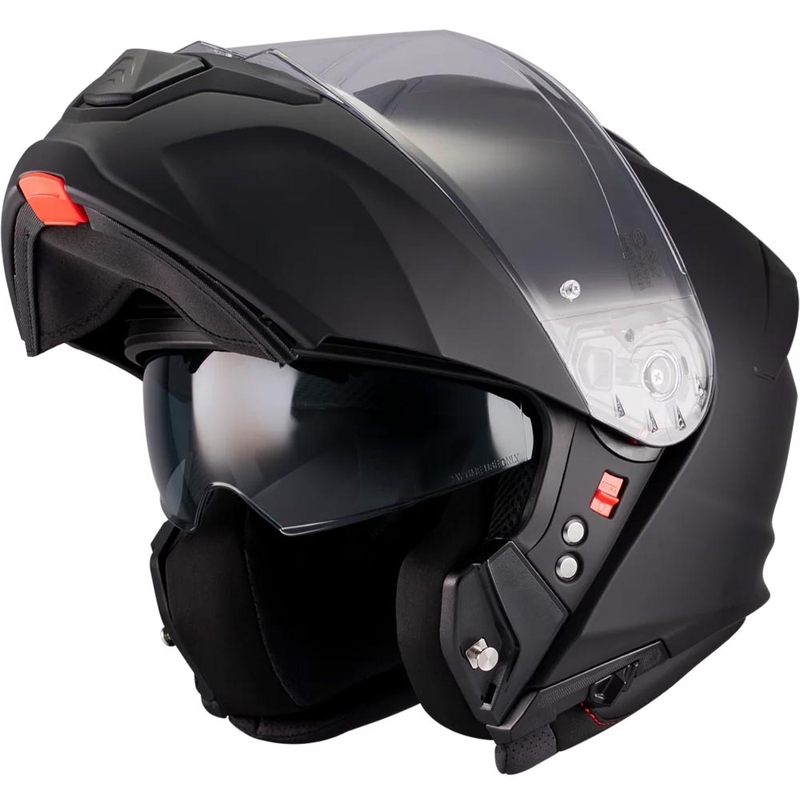 Casco apribile da moto MT Genesis R SV A1 nero opaco