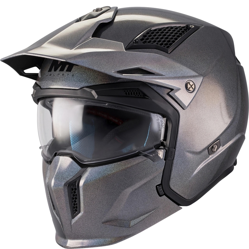 Casco modulare da moto MT Streetfighter SV S Special Pure T2 lucido multicolore