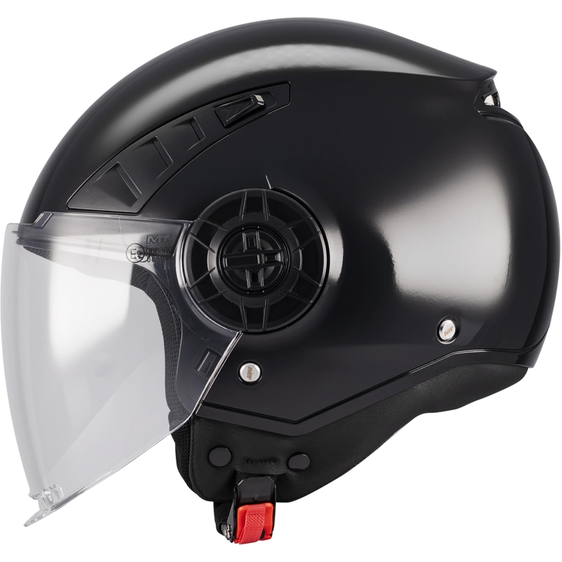 Casco da moto aperto MT Aeris Pure A1 nero
