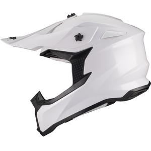 Casco da motocross MT Falcon S Pure A0 bianco
