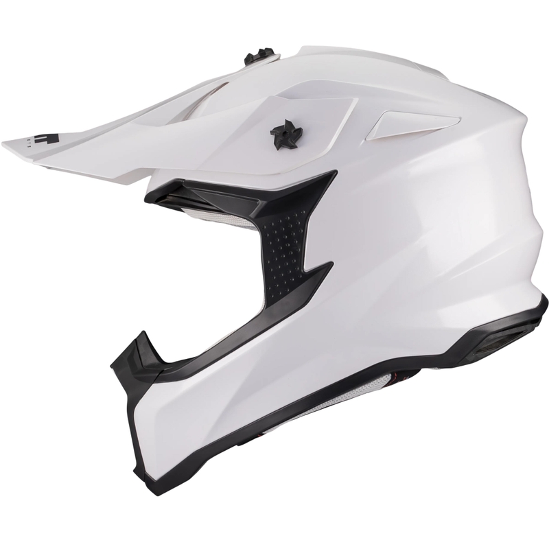 Casco da motocross MT Falcon S Pure A0 bianco