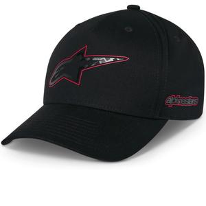 Tappo Alpinestars in fibra di carbonio nero