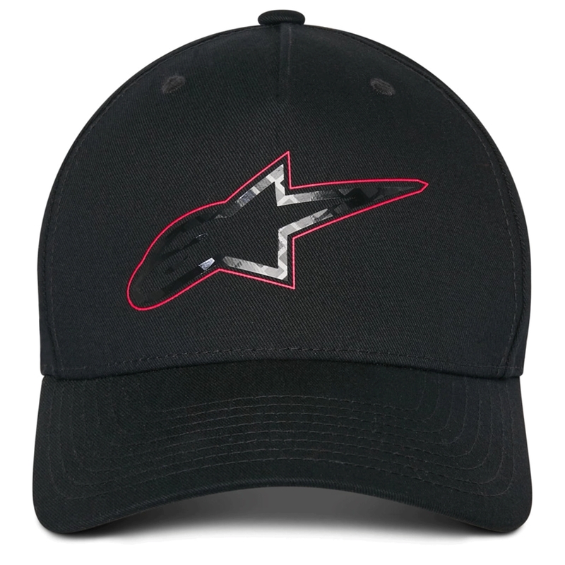 Tappo Alpinestars in fibra di carbonio nero